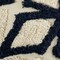 Deerlux 16" Throw Pillow Cover with Tufted Blue & White Geometric Pattern and Corner Tassels with Filler QI004306.GC.K - alternate 3